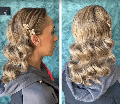 Ondas — trabajo real Peluquería Lucía Guadix