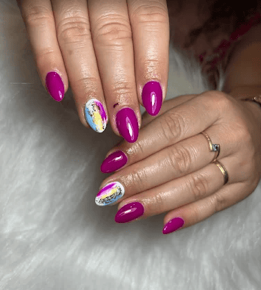 Uñas — trabajo real Peluquería Lucía Guadix